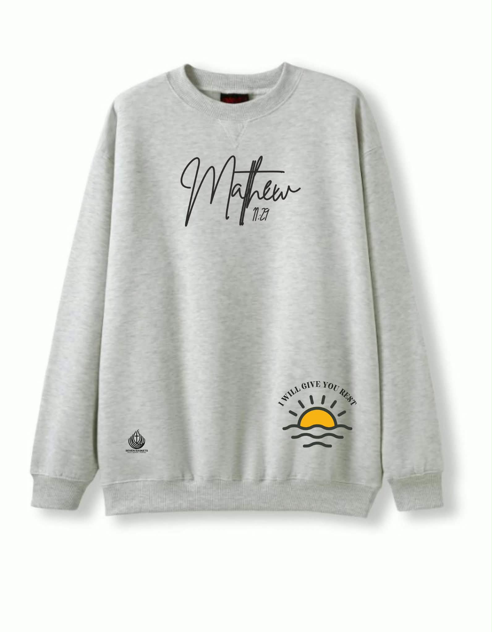 I Will Give You Rest Sweatshirt